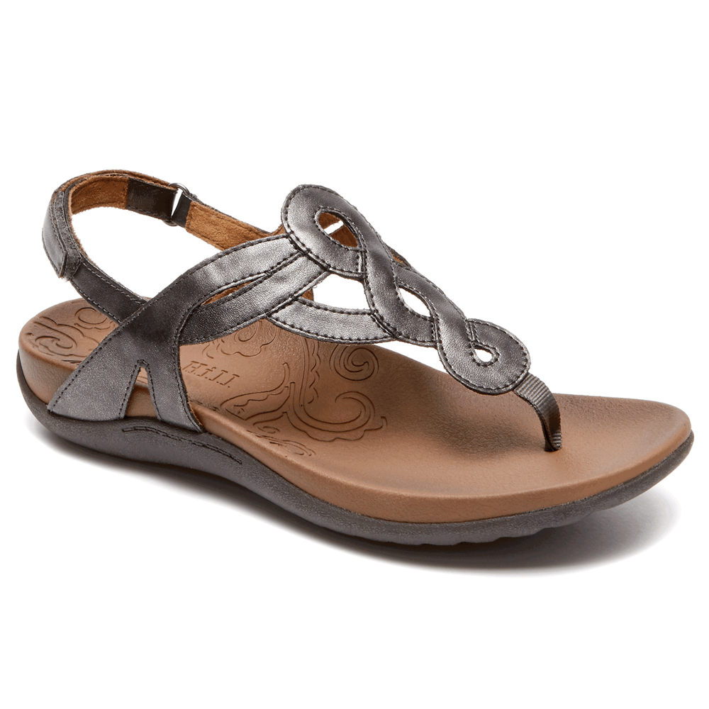 Rockport Womens Ramona - Sandals Grey - MWA406318